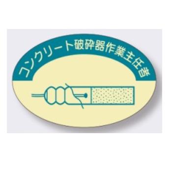 ヘルメット用ステッカー コンクリート破砕器作業主任者 送料300円 ゆうパケット対応 作業主任者用 6 Hlk 32 2 安全 サイン8 通販 Yahoo ショッピング