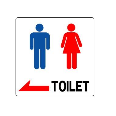 トイレ表示 ピクトサイン 男女 矢印 ステッカータイプ 150 150mm 送料300円 ゆうパケット対応 Pikuto5s 安全 サイン8 通販 Yahoo ショッピング