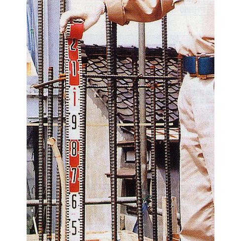 測量用 リボンテープ リボンロッド ５ｍ 60mm幅 両サイド目盛遠近両用