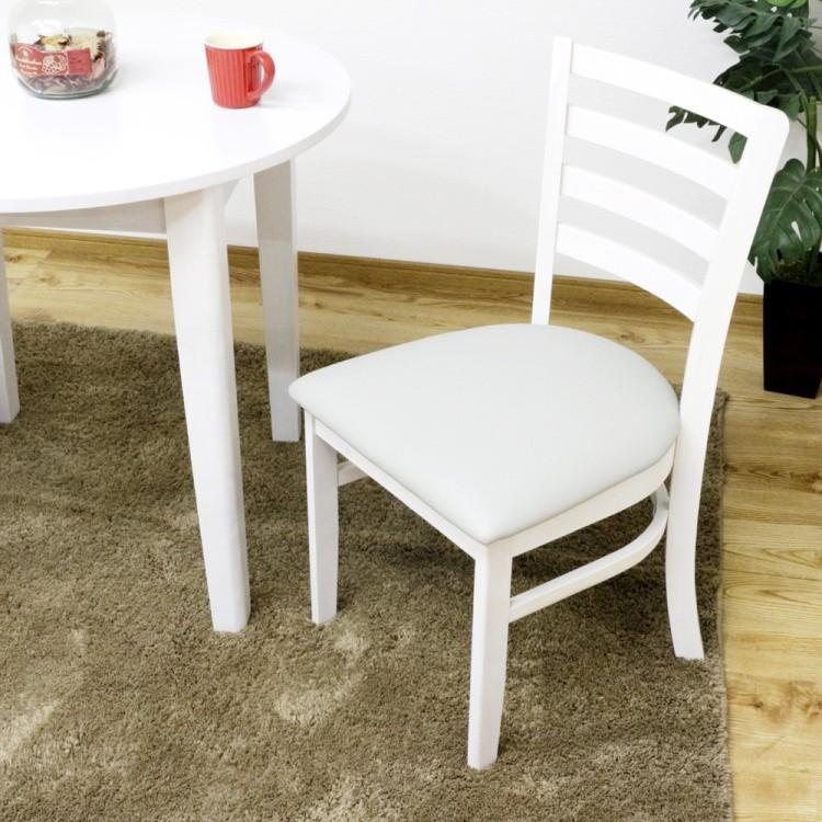 円形 ダイニングテーブル 3点セット 径80cm 円卓 チェア 2脚 シンプル デザイン ダイニング セット カフェ 食卓 キッチン テーブル イス 家具 送料無料_12