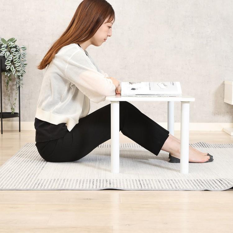 大理石風 センターテーブル 幅80cmx 奥行40cm リビング テーブル