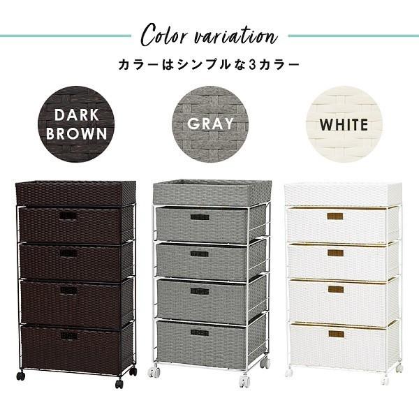 ランドリーボックス キャスター付 衣類 服 タオル 下着 収納 タンス