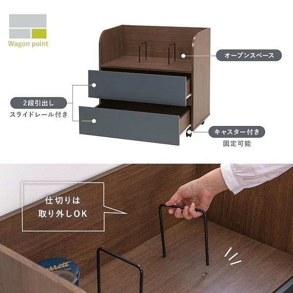 システム ベッド ロフトベッド デスク ワゴン 3点セット シングル 引き出し ラック 棚 収納 キャスター付 学習 勉強 机 ベッドガード 送料無料_14