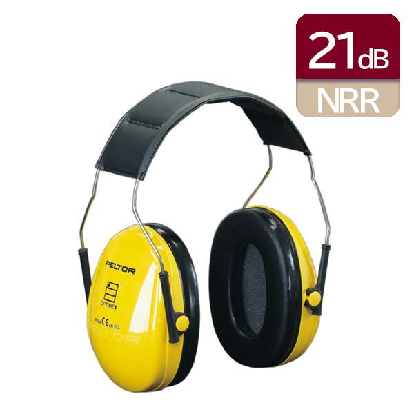 PELTOR イヤーマフ Optime1 H510A 遮音 NRR 21dB 軽量 薄型｜anzenmall