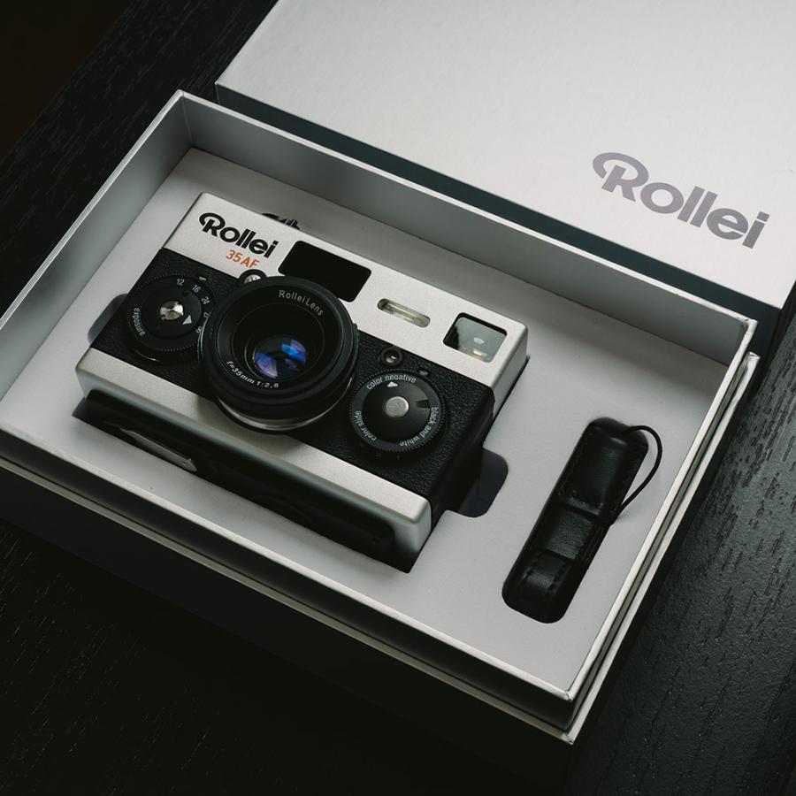 Rollei ローライ 35AF (クローム) フィルムカメラ 日本語取扱 Rollei ローライ 35AF (クローム) フィルムカメラ 日本語取扱
