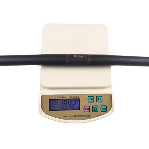 ダイキ3 KカーボンMTBマウンテンロード自転車フラットバーハンドルバー25.4580-680 mm (光沢、660) ダイキ3 KカーボンMTBマウンテンロード自転車フラットバーハンドルバー25 mm 光沢