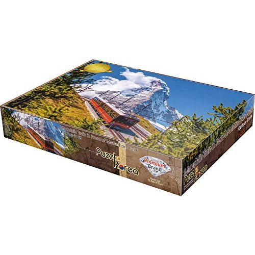 マッターホルンマウンテンとゴーナーグラートトレインスイス1000ピースジグソーパズル マッターホルンマウンテンとゴーナーグラートトレインスイス1000ピースジグソーパズル