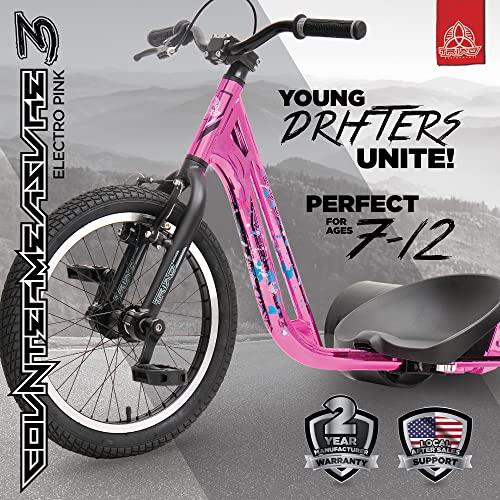 ✨美品✨ TRIADカウンターメジャー・プロドリフトトライク、ドリフト用18インチビッグホイールスライダー、プレミアム品質、耐久性のある後輪、2ポジション調整バケッ 【S1658283242】(57891円)