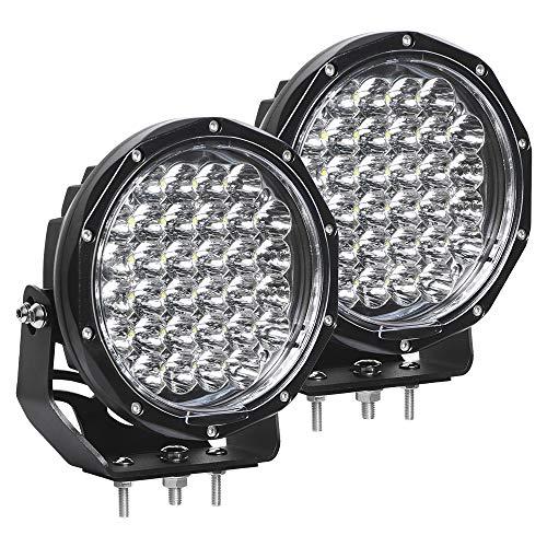 EXZEIT 7インチLed Driving Lights Round, 128 W 20480ルーメンオフロードLight Fog