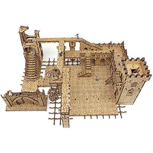 [大特価] TowerRex Dungeon DND Terrain 28 mm Terrain D&D テーブルファンタジーミニチュアウォーハンマーパスファインダー卓上 【KUE6525009113】(22779円)