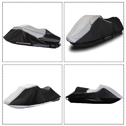 WFLNHBトレーラー可能PWCウォータークラフトジェットスキーカバー96-102 (1人乗り) 用スーパーヘビーデューティトップカバー交換 1人乗り WFLNHBトレーラー可能PWCウォータークラフトジェットスキーカバー96 用スーパーヘビーデューティトップカバー交換