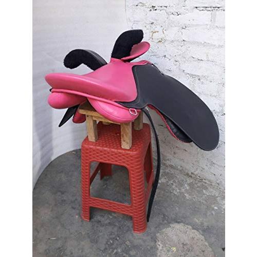 2026年 レザーライド革イングリッシュサイドサドル (ピンク/ブラック) 【DG1631791821】(56967円)