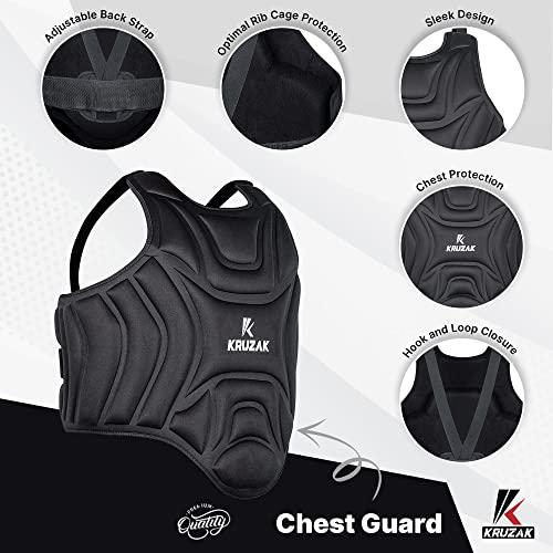 ボディプロテクター ムエタイ、ボクシング、キックボクシング、その他 クルザックボクシングボディプロテクター-上半身と肋骨用の調