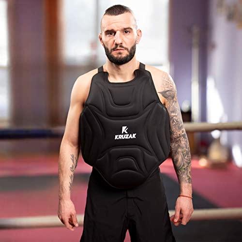 クルザックボクシングボディプロテクター-上半身と肋骨用の調