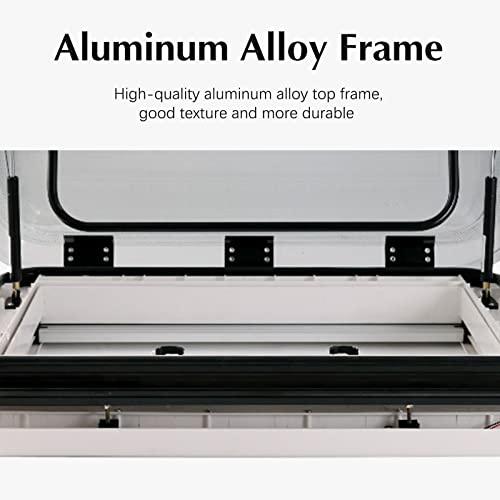 【極美品】 BJTDLLX RVルーフベントキット500/700/800×500 mmカットアウトRVキャラバンルーフウィンドウハッチW/LEDライト、大型RVスカイライトルーフベントハッチ二層 【3096283287】(108094円)