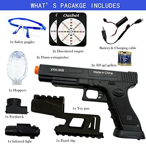 Oashot電動ジェル水玉ブラスター屋外活動用シューティングチームゲーム用玩具ジェルボールビーズ付き-環境に優しいジェルビーズ大人のおもちゃ14歳以上 Oashot電動ジェル水玉ブラスター屋外活動用シューティングチームゲーム用玩具ジェルボールビーズ付き 環境に優しいジェルビーズ大人のおもちゃ14歳以上