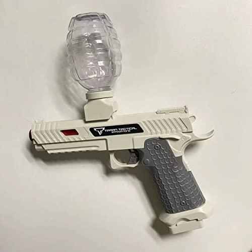 電動ジェルボールブラスター、水ビーズ45000個入りスプラッターボールブラスター、野外活動用ジェルウォーターボール玩具10代・少年・少女向けシューティン パズルゲーム W1514134879(13494円)