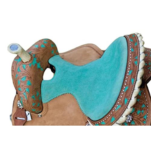 【美品】 秋の乗馬キッズウェスタンサドル10インチ12インチ13インチ14インチウエスタンサドルTACKホースまたはポニーサイズ樽レーサーショートレイルライディングツー 【W1386636214】(48409円)