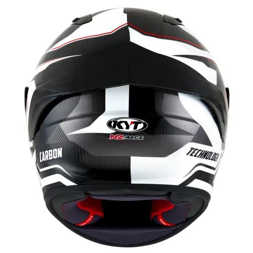 KYT NZRace Carbon Racing Helmet with Clear Visor Premium Quality Full
