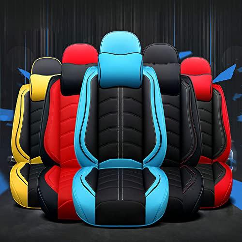 超激安ショップ JARMAY Car Seat Cover for Hyundai IONIQ 5 2022-2023、Durable Wear Resistant Waterproof Seat Cover、Breathable No Odor Premium Leather Vehicle Int