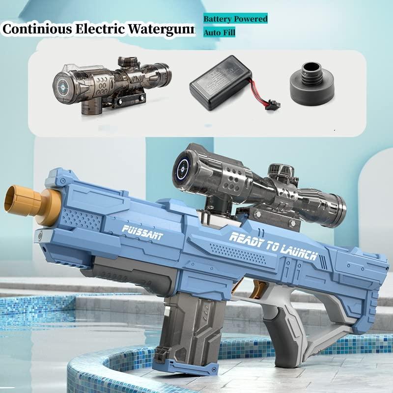 JCWHオートフィル水鉄砲、電池式ウォーターブラスター、電動水鉄砲、大容量長距離強力&PWater Toys Beach Sand Outdoor Swimming Pool用の強力な Outdoor Swimming Pool用の強力な Sand Toys Beach JCWHオートフィル水鉄砲、電池式ウォーターブラスター、電動水鉄砲、大容量長距離強力&PWater U1753655121(15629円)