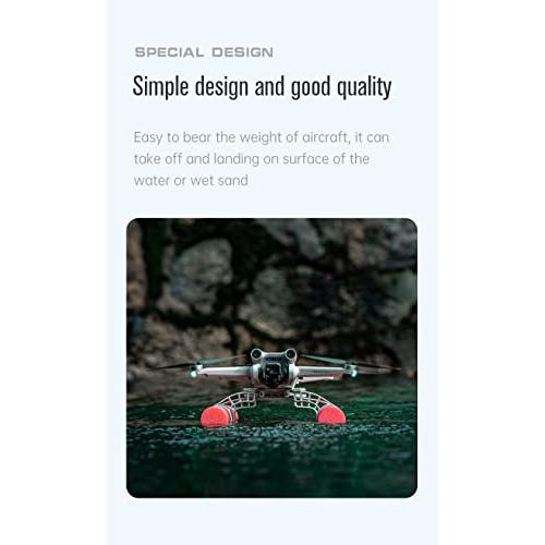 DJI Mini 3 PROランディングギア用、DJI Mini 3 PRO用ウォーターランディングギアフロート拡張キットエクステンダーレッグランディング高衝撃吸収ブラケット DJI Mini PROランディングギア用 PRO用ウォーターランディングギアフロート拡張キットエクステンダーレッグランディング高衝撃吸収ブラケット