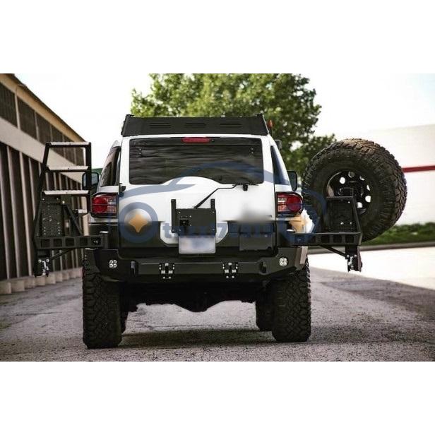 トヨタ FJ クルーザー FJ Cruiser 0720 競技 スタイル バックドア リアバンパー スペアタイヤ 固定 ブラケット