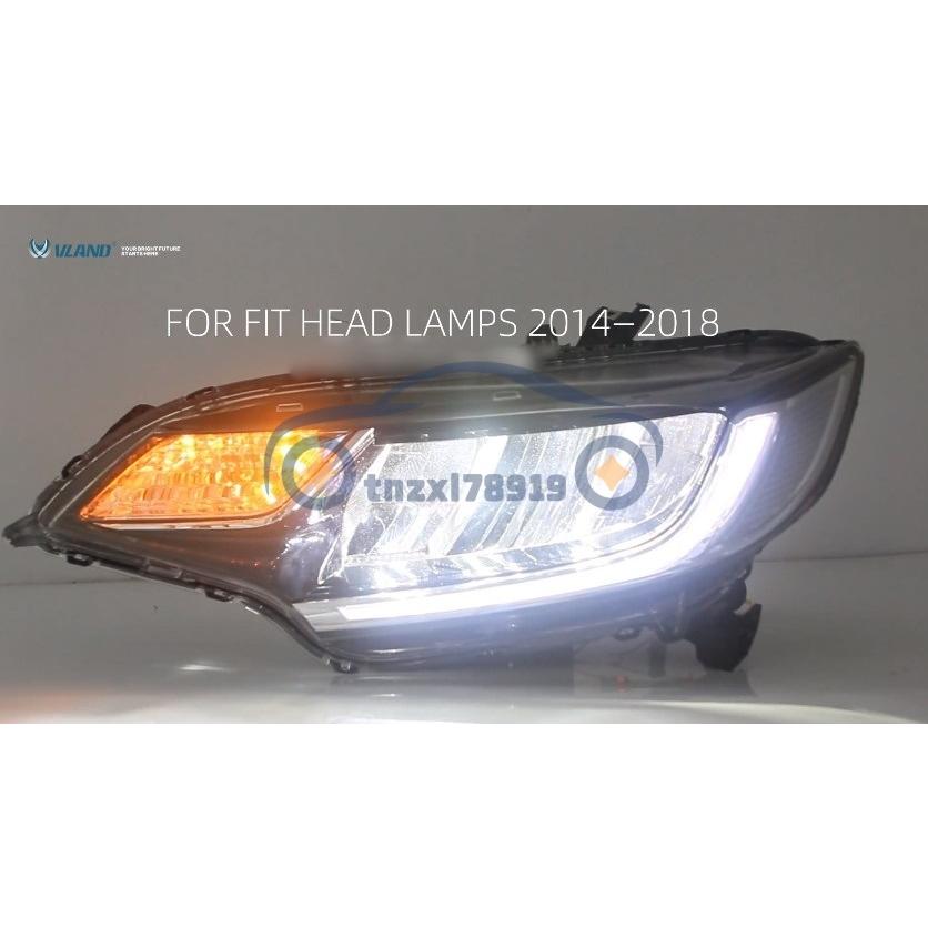ホンダ フィット HONDA FIT 3代目 GK3/4/5/6型 2014-UP LEDヘッド 