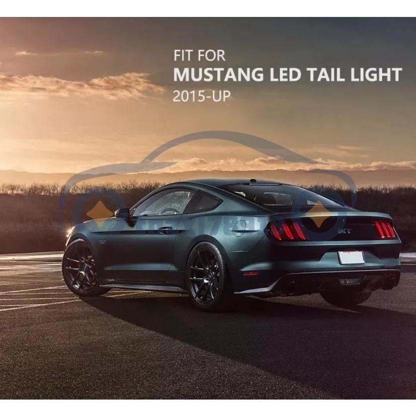 フォード マスタング 15-UP LEDテールランプ 5つのモード 流れる