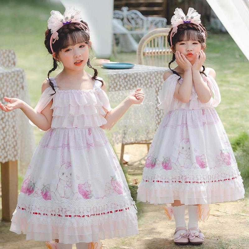 ロリータ 子供服 ワンピース ドレス ゴシック 女の子 コスプレ衣装 コスプレ ロリィタ 発表会 仮装 スカート 学園祭 文化祭 中華風 キッズ 少女ウェアメイドxh24 Xh24 アオゾラ 通販 Yahoo ショッピング