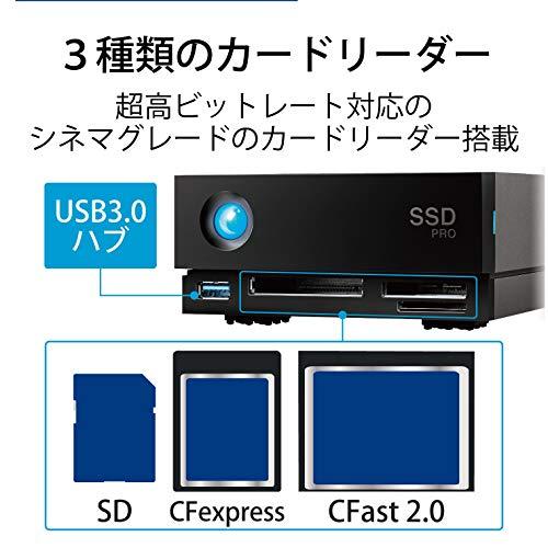 《送料込》 LaCie SSD 外付けSSD 2TB 1big Dock SSD Pro Thunderbolt 3 STHW2000800 【2200415333】(76820円)