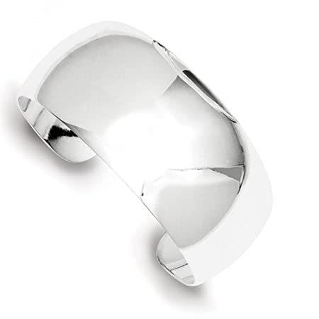［新品］925 Bracelet Bangle Cuff 28.5mm Silver Sterling ブレスレット 偉大な