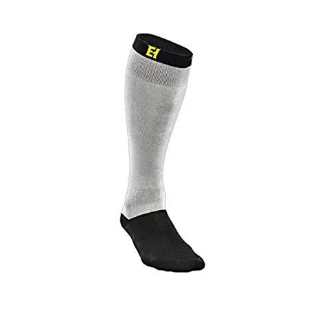 新品 Elite Hockey Pro-Cut 最新情報 Resistant Black Small 通販 Silver Sock Grey