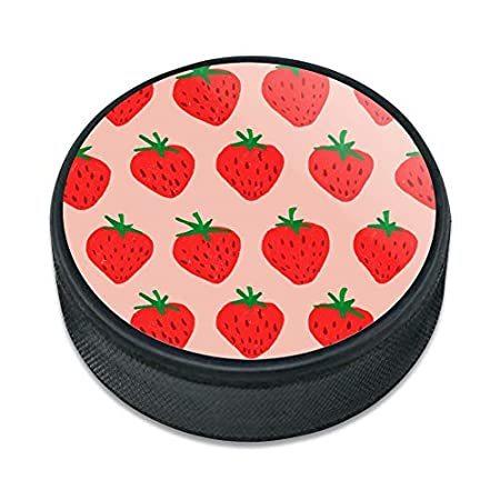 新品 GRAPHICS amp; MORE 激安卸販売新品 Cute Strawberry Strawberries Hockey Puc Pattern 安心の定価販売 Ice Sketchy