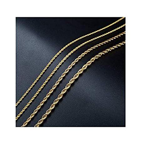新品 Sannyra 2mm Gold レディースアクセサリー Plated Twist Chain Twist Necklace 16 B07xxvyz5k In B07xxvyz5kならショッピング ランキングや口コミも豊富なネット通販 更にお得なpaypay残高も スマホアプリも充実で毎日どこからでも気になる商品をその場でお求め