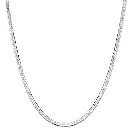 値引きする ［新品］Solid Sec with - Necklace Chain Herringbone Magic 4.5mm Silver Sterling 925 チョーカー