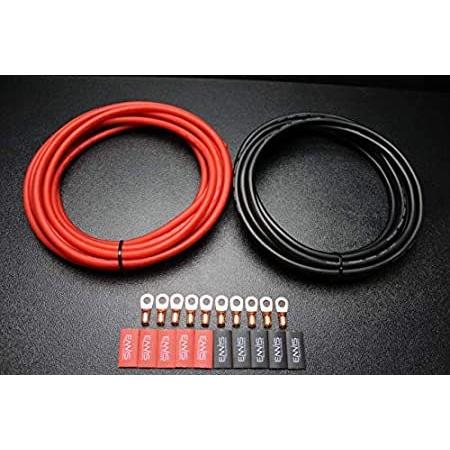 【現金特価】 FT 15 RED 15FT Wire Gauge ［新品］6 Black IB6 HEATSHRINK Ring 5/16 Copper 10PCS その他DIY、業務、産業用品