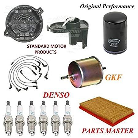 【限定製作】 ［新品］8USAUTO Tune Up Kit Filters Cap Wire Spark Plugs FIT Ford AEROSTAR V6 3.0L その他DIY、業務、産業用品
