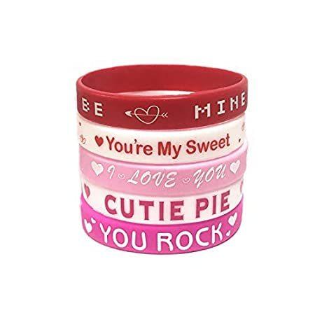 新品 シリコンカラフルチャーム ラップブレスレット バレンタインデー ハート ゴム リストバンド ブレスレット 女性 妻 彼女 恋人 かわいいギフト 5個セ Fcxhbnj26t Gomukeshwara Com