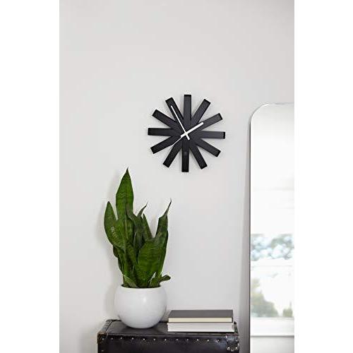 umbra RIBBON WALL CLOCK(リボン ウォールクロック) ブラック 2118070-040｜aobashop｜10