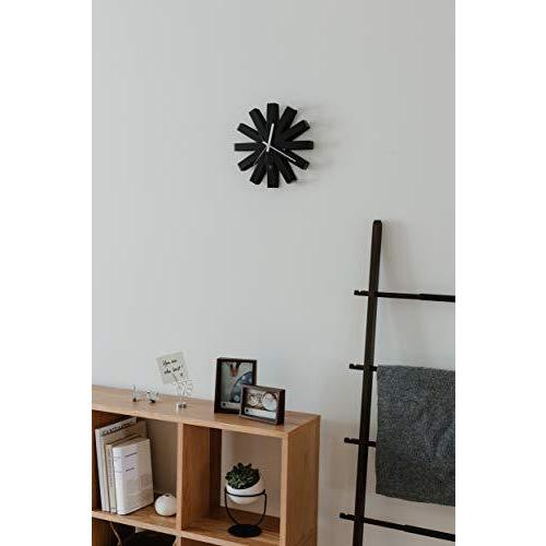 umbra RIBBON WALL CLOCK(リボン ウォールクロック) ブラック 2118070-040｜aobashop｜07