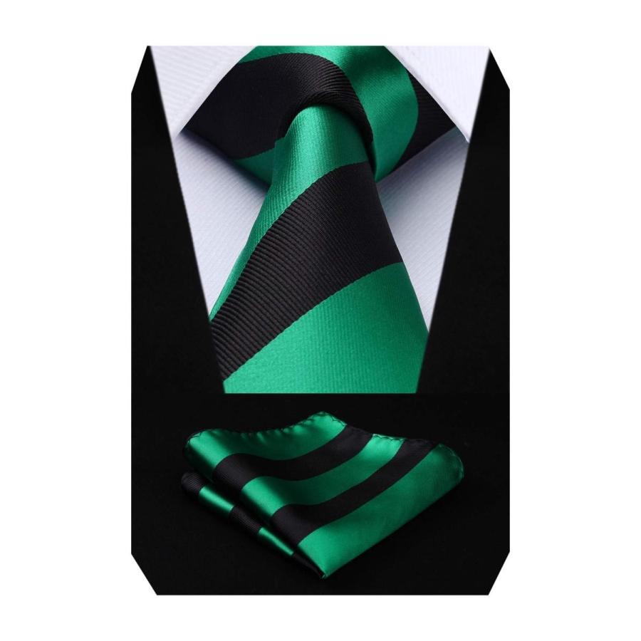 ネクタイ セット メンズ おしゃれ ブランド プレゼント 披露宴 ネクタイ チーフ セット 二次会 グリーン Hisdern ヒスデン S Aobashop 通販 Yahoo ショッピング
