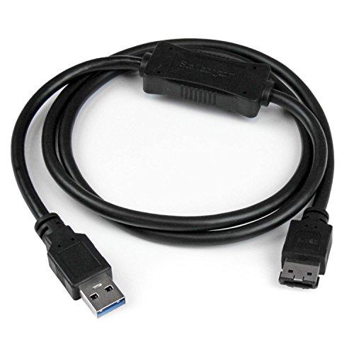 StarTech.com USB 3.0 - eSATA変換アダプタケーブル (91cm) eSATA対応 USB3S2ESATA3｜aobashop