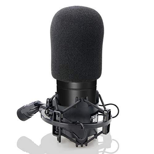 Sunmon ショックマウント付きマイクカバー At マイク用 Shock Mount と Pop Filter 削減振動ノイズ S 0812 Aobashop 通販 Yahoo ショッピング