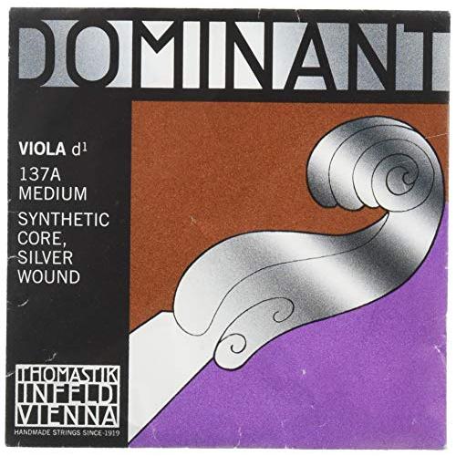 Dominant ドミナント ヴィオラ弦 D線 シンセティックコア 4 4 シルヴァー巻 137a