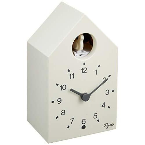 セイコー クロック 掛け時計 置き時計 兼用 アナログ かっこう時計 数取り PYXIS ピクシス 白 NA610W SEIKO｜aobashop