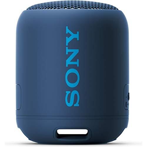 日本製 ソニー SONY ワイヤレスポータブルスピーカー: / Bluetooth対応 / 重低音モデル / マイク付き ブルー SRS-XB12 L