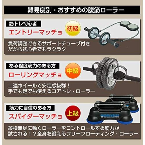 品質が品質が浮く筋トレ 腹筋ローラー スパイダーマッチョ 回転 全方向