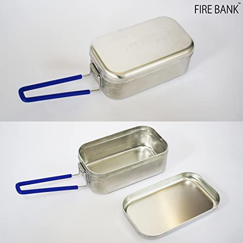 日本製 至極の一品 【 極厚 】 メスティン FIRE BANK ファイアバンク ハンゴウ キャンプ バーベキュー アルミ｜aobashop｜02