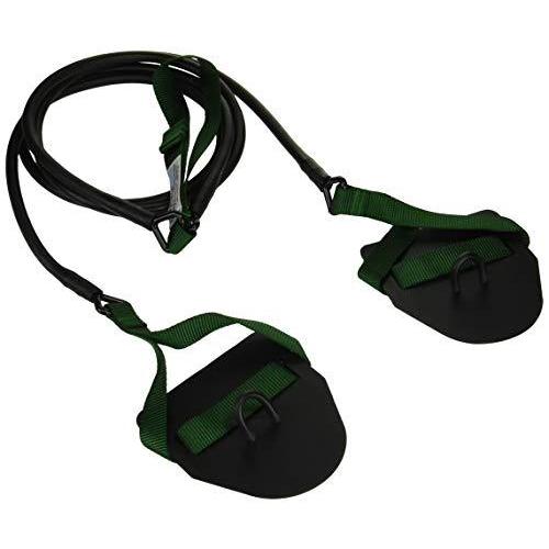 Soltec‐swim ソルテック 水泳用 トレーニングチューブ ストレッチコードウィズパドル 201517 グリーン M(男子高校生・大学生)